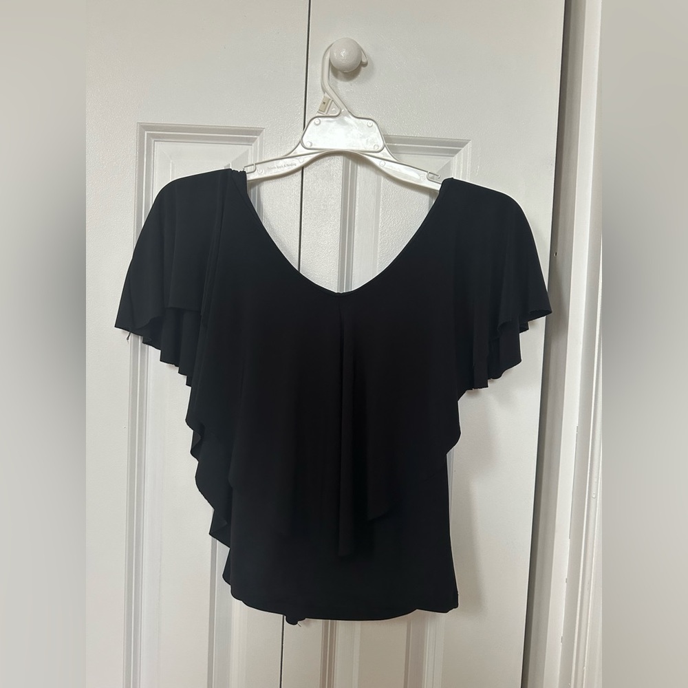 Black chic top